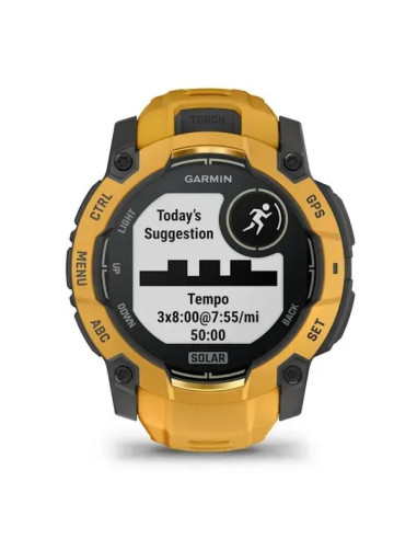 SMARTWATCH INSTINCT 3 SOLAR/SUNBURST 010-02935-02 GARMIN