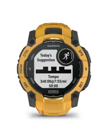 SMARTWATCH INSTINCT 3 SOLAR/SUNBURST 010-02935-02 GARMIN