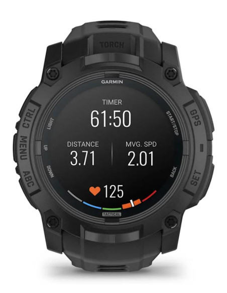 SMARTWATCH INSTINCT 3 AMOLED/BLACK 010-03020-50 GARMIN