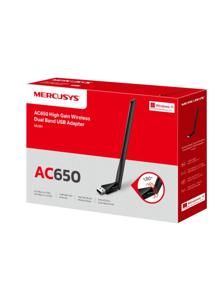 WRL ADAPTER 433MBPS USB/MU6H MERCUSYS