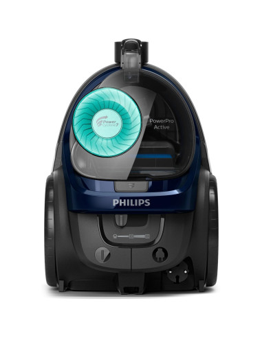 Vacuum Cleaner, PHILIPS, Bagless, 900 Watts, Capacity 1.5 l, Noise 77 dB, Dark Grey, Weight 5.3 kg, FC9556/09