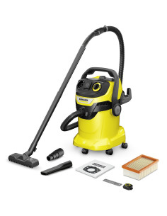 Vacuum Cleaner, KARCHER, Input power 1200 W, Dust capacity 25 L, Drum vacuum, Cleaning type Dry&wet, Dust container Dust bag, C