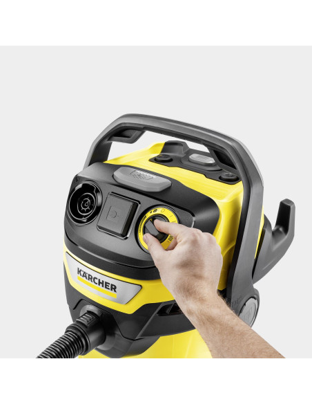 Vacuum Cleaner, KARCHER, Input power 1200 W, Dust capacity 25 L, Drum vacuum, Cleaning type Dry&wet, Dust container Dust bag, C