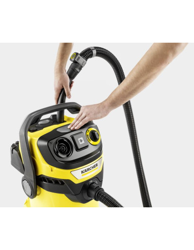 Vacuum Cleaner, KARCHER, Input power 1200 W, Dust capacity 25 L, Drum vacuum, Cleaning type Dry&wet, Dust container Dust bag, C
