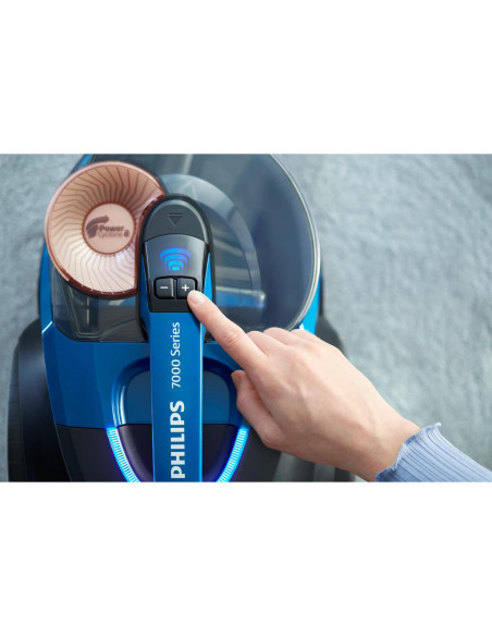 Vacuum Cleaner, PHILIPS, PowerPro Expert 7000 series, Bagless, 900 Watts, Capacity 2 l, Noise 75 dB, Black, Weight 5.5 kg, FC97