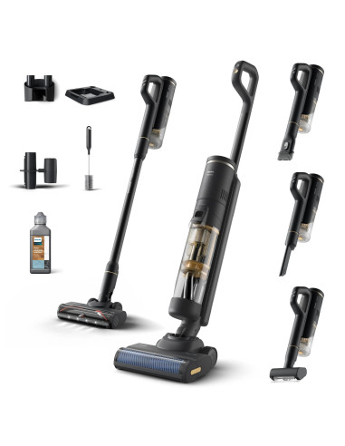 Vacuum Cleaner, PHILIPS, XW7264/11, Dry&wet, 3-in-1 stick vacuum, Black, Bagless, Battery, 4.5 kg, XW7264/11