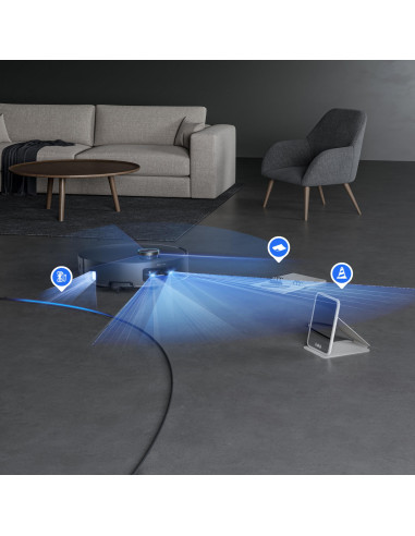 VACUUM CLEANER ROBOT AQUA10 UL/TRACK COM RLR81CE-1-BK DREAME