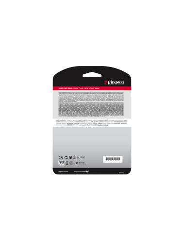 SSD, KINGSTON, A400, 960GB, SATA 3.0, TLC, Write speed 450 MBytes/sec, Read speed 500 MBytes/sec, 2,5", TBW 300 TB, MTBF 100000