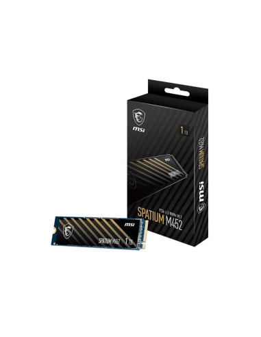 SSD, MSI, 300xTBW rating, MTBF 1500000 h, Read speed 3600 MB/s, Write speed 3100 MB/s, NVMe Yes, PCI Express 4.0, M.2, 1000 GB,
