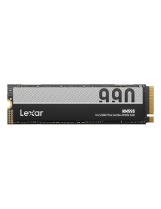 SSD, LEXAR, NM990, 1TB, M.2, NVMe, Write speed 7500 MBytes/sec, Read speed 14000 MBytes/sec, 2.45mm, TBW 750 TB, MTBF 1500000 h