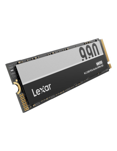 SSD, LEXAR, NM990, 1TB, M.2, NVMe, Write speed 7500 MBytes/sec, Read speed 14000 MBytes/sec, 2.45mm, TBW 750 TB, MTBF 1500000 h