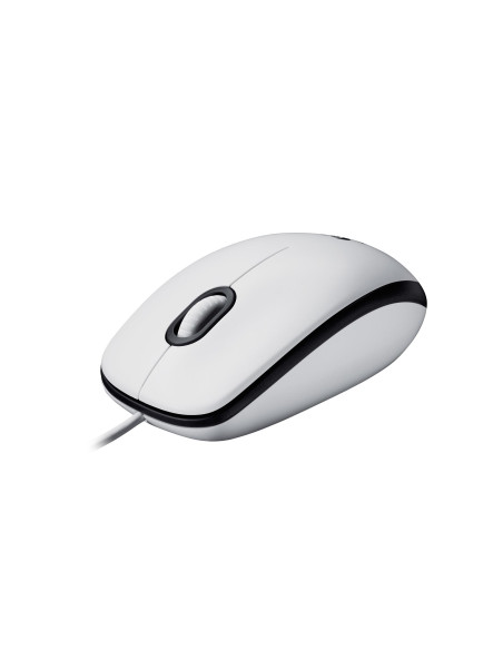 MOUSE USB OPTICAL M100/WHITE 910-006764 LOGITECH