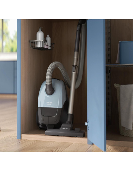 Vacuum Cleaner, PHILIPS, Input power 800 W, Dust capacity 3 L, Cylinder vacuum, Cleaning type Dry, Dust container Dust bag, Col