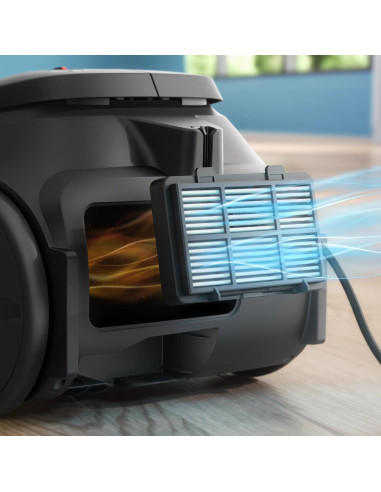 Vacuum Cleaner, PHILIPS, Input power 800 W, Dust capacity 3 L, Cylinder vacuum, Cleaning type Dry, Dust container Dust bag, Col
