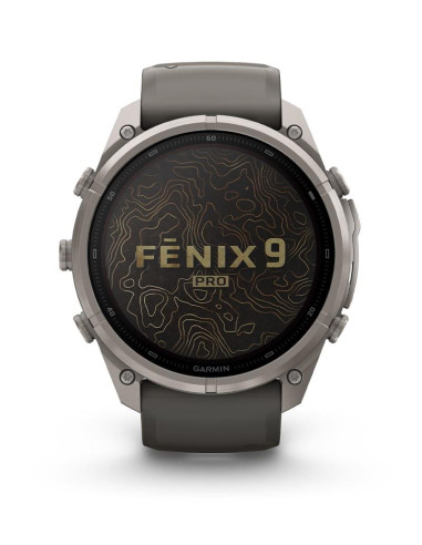 SMARTWATCH FENIX 9 PRO/TITANIUM 010-04336-21 GARMIN
