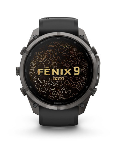 SMARTWATCH FENIX 9 PRO/CARB. GRAY 010-04336-11 GARMIN