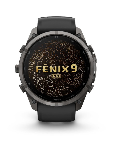 SMARTWATCH FENIX 9 PRO/CARB. GRAY 010-04336-11 GARMIN