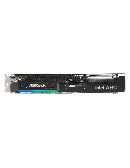 Graphics Card, ASROCK, Intel Arc A580, 12 GB, GDDR6, 192 bit, PCIE 4.0 8x, GPU 2740 MHz, Dual Slot Fansink, 1xHDMI, 3xDisplayPo