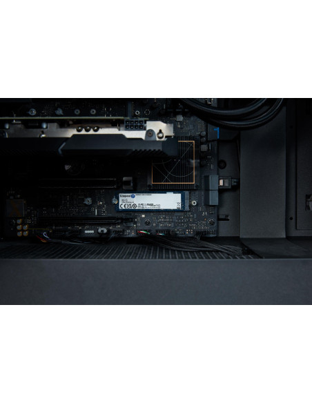 SSD, KINGSTON, NV3, 500GB, M.2, PCIE, NVMe, 3D NAND, Write speed 3000 MBytes/sec, Read speed 5000 MBytes/sec, TBW 160 TB, MTBF 