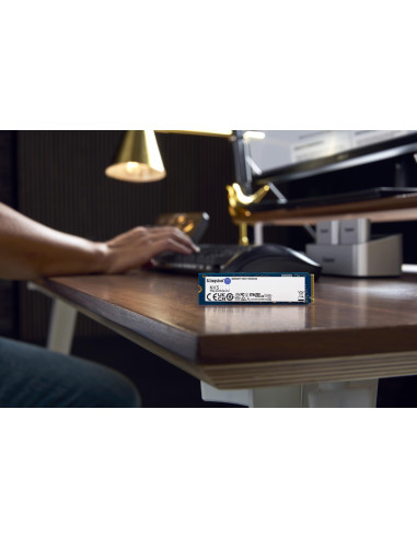 SSD, KINGSTON, NV3, 500GB, M.2, PCIE, NVMe, 3D NAND, Write speed 3000 MBytes/sec, Read speed 5000 MBytes/sec, TBW 160 TB, MTBF 
