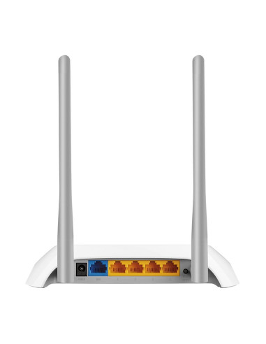 Wireless Router, TP-LINK, Wireless Router, 300 Mbps, IEEE 802.11b, IEEE 802.11g, IEEE 802.11n, 1 WAN, 4x10/100M, DHCP, Number o
