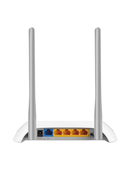 Wireless Router, TP-LINK, Wireless Router, 300 Mbps, IEEE 802.11b, IEEE 802.11g, IEEE 802.11n, 1 WAN, 4x10/100M, DHCP, Number o
