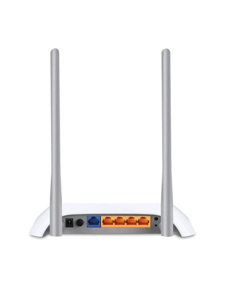 Wireless Router, TP-LINK, TL-MR3420, Wi-Fi 4 (802.11n), Data speed 300 Mbit/s, Ethernet WAN Yes, WAN connection type RJ-45, Eth