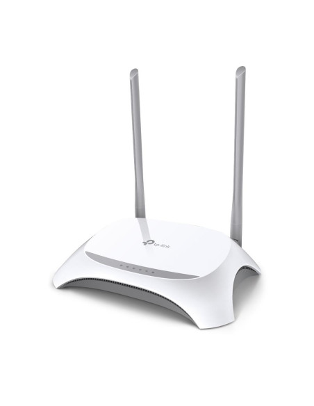 Wireless Router, TP-LINK, TL-MR3420, Wi-Fi 4 (802.11n), Data speed 300 Mbit/s, Ethernet WAN Yes, WAN connection type RJ-45, Eth
