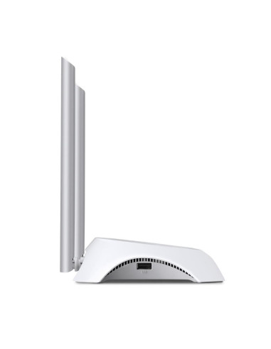 Wireless Router, TP-LINK, TL-MR3420, Wi-Fi 4 (802.11n), Data speed 300 Mbit/s, Ethernet WAN Yes, WAN connection type RJ-45, Eth