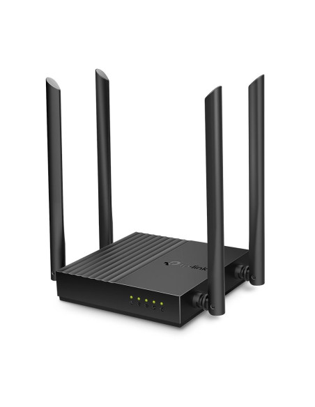 Wireless Router, TP-LINK, Wi-Fi 5 (802.11ac), Data speed 1200 Mbit/s, Ethernet WAN Yes, Ethernet LAN Yes, 4xLAN ports, ARCHERC6