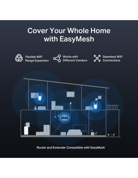 Wireless Router, MERCUSYS, Router, 3600 Mbps, Number of antennas 4, MR27BE