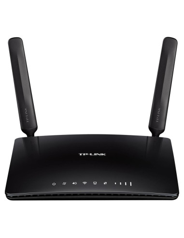 Wireless Router, TP-LINK, 300 Mbps Wireless N 4G LTE Router, Wi-Fi 4 (802.11n), Data speed 300 Mbit/s, Ethernet WAN Yes, SIM ca