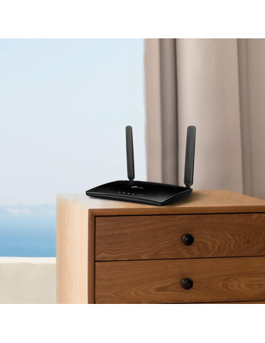 Wireless Router, TP-LINK, 300 Mbps Wireless N 4G LTE Router, Wi-Fi 4 (802.11n), Data speed 300 Mbit/s, Ethernet WAN Yes, SIM ca