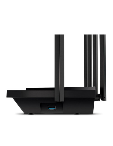 Wireless Router, TP-LINK, 5400 Mbps, Wi-Fi 6, USB 3.0, 1 WAN, 4x10/100/1000M, Number of antennas 6, ARCHERAX73