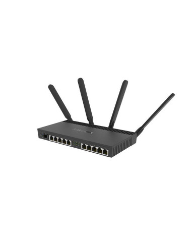 Wireless Router, MIKROTIK, RB4011iGS+5HacQ2HnD-IN, Wi-Fi 5 (802.11ac), Data speed 1733 Mbit/s, Ethernet LAN Yes, RB4011IGS+5HAC