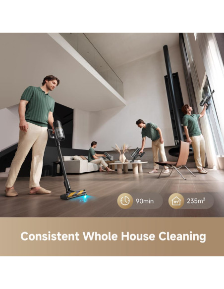 Vacuum Cleaner, DREAME, Z30 ULTRA, Dry, Stick vacuum, Black, Battery, 2.2kg, VZV78V