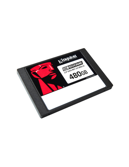 SSD, KINGSTON, 480 GB, Serial ATA III, 2.5", Write speed 470 MB/s, Read speed 560 MB/s, 876xTBW rating, MTBF 2000000 h, SEDC600