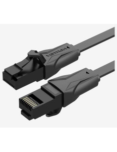 PATCH CABLE CAT.6 UTP/1M BLACK IBABF VENTION