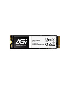 SSD, AGI, 300xTBW rating, MTBF 1600000 h, Read speed 3000 MB/s, Write speed 1400 MB/s, NVMe Yes, PCI Express 3.0, M.2, 512 GB, 