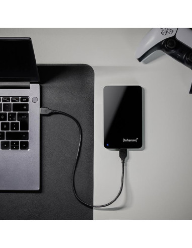 External HDD, INTENSO, 500GB, USB 3.0, Colour Black, 6021530