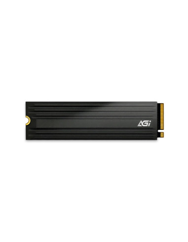 SSD, AGI, 750xTBW rating, MTBF 2000000 h, Read speed 7400 MB/s, Write speed 5200 MB/s, NVMe Yes, PCI Express 4.0, M.2, 1000 GB,