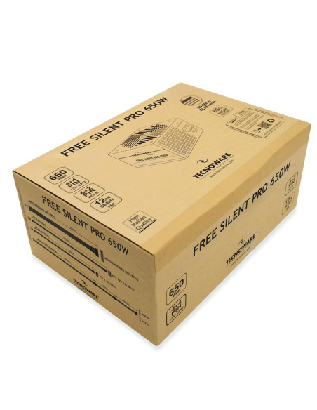 Power Supply, TECNOWARE, ATX, PC, 180 - 264 V, 650 W, FAL651FSP12