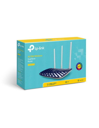 Wireless Router, TP-LINK, Wireless Router, 733 Mbps, IEEE 802.11a, IEEE 802.11b, IEEE 802.11g, IEEE 802.11n, IEEE 802.11ac, 1 W