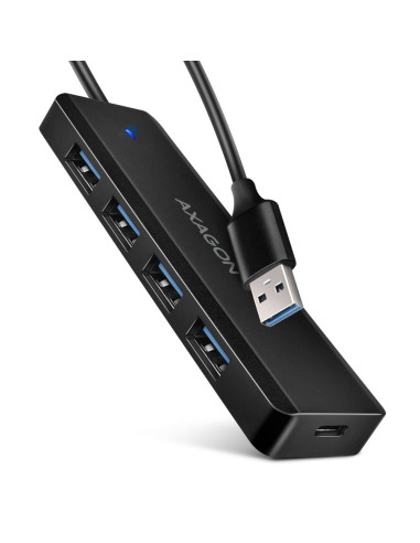 I/O HUB USB TRAVEL/0.19M HUE-C1A AXAGON