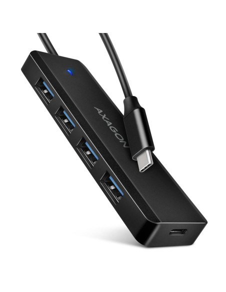 I/O HUB USB-C TRAVEL/0.19M HUE-C1C AXAGON