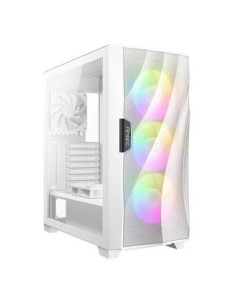 Case, ANTEC, DF700 FLUX WHITE, MidiTower, Case product features Transparent panel, Not included, ATX, MicroATX, MiniITX, Colour 