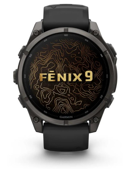 SMARTWATCH FENIX 9/CARB. GRAY 010-04762-11 GARMIN