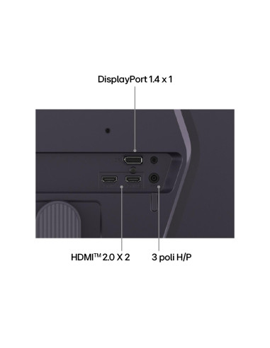 LCD Monitor, LG, 27 ", 1920 x 1080 pixels, Full HD, Native aspect ratio 16:9, LCD, Flat, 27G523B-B