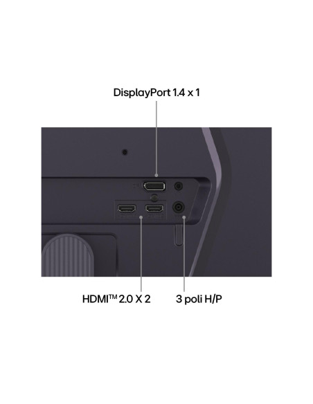 LCD Monitor, LG, 27 ", 1920 x 1080 pixels, Full HD, Native aspect ratio 16:9, LCD, Flat, 27G523B-B