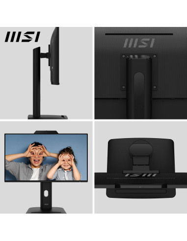 LCD Monitor, MSI, PRO MP242PMG, 23.8", Business, Panel IPS, 1920x1080, 16:9, 120 Hz, 1 ms, Speakers, PROMP242PMG